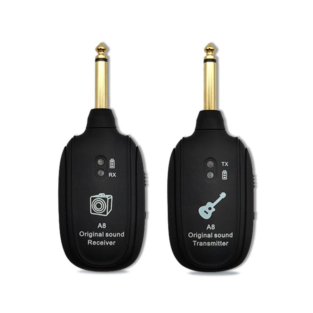 Set transmițător și receptor fără fir pentru instrumente muzicale