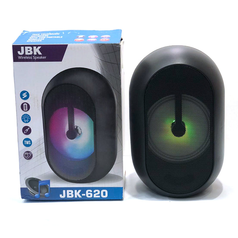 Boxa Wireless Portabila cu Joc de lumini, Port USB, Bluetooth, JBK 620