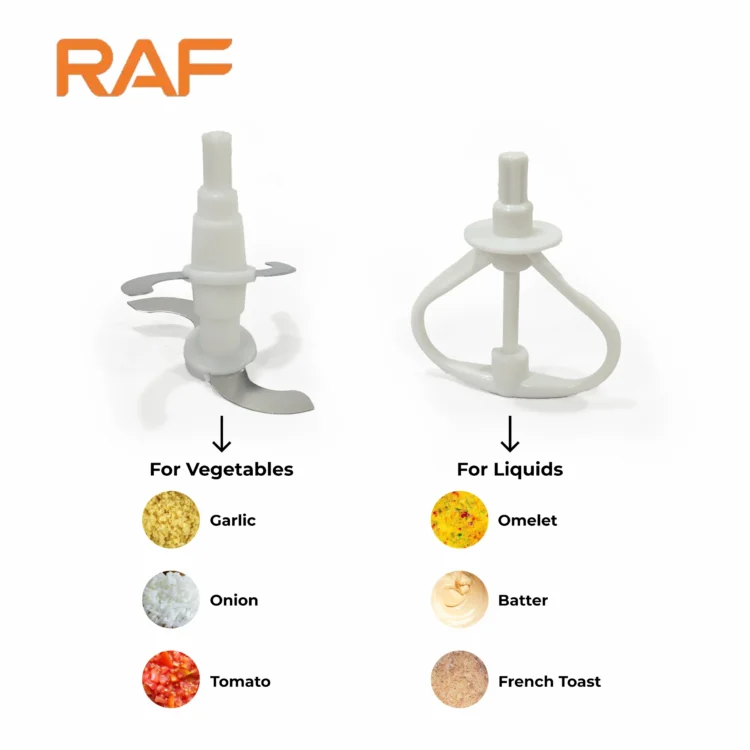 Robot de bucatarie 2 in 1, toacator de legume si mixer RAF-332