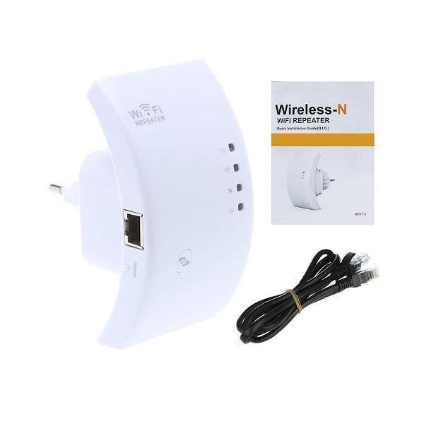 Amplificator wifi, dubleaza semnalul wireless pentru internet in zone fara semnal