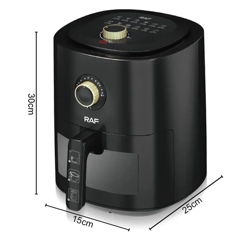 Friteuza Fara Ulei 5332B – 1500W, Capacitate Mare 6L, Control Mecanic