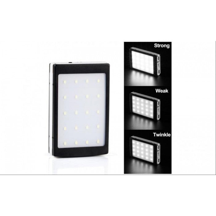 Baterie externa - Power Bank 20000 mah - incarcare solara