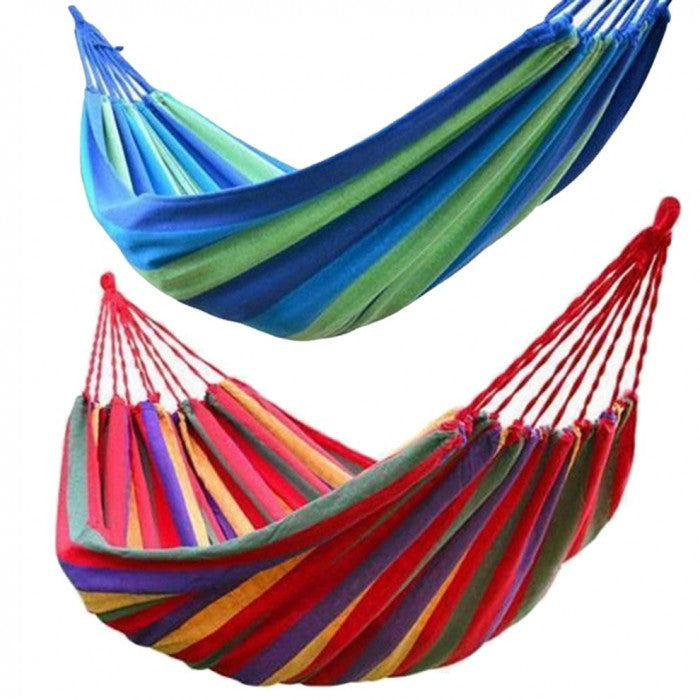 Hamac multicolor, ideal pentru gradina ta