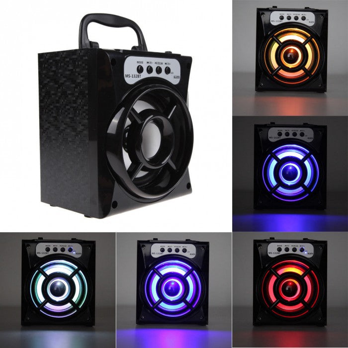 Boxa portabila cu USB / TF / Bluetooth / baterie / FM