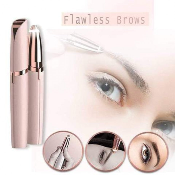 Trimmer pentru sprancene - Elimina parul facial nedorit instant si fara durere