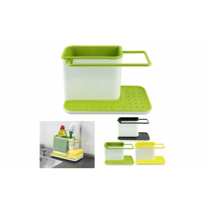 Suport- organizator universal multifunctional 3 in 1 pentru bucatarie sau baie