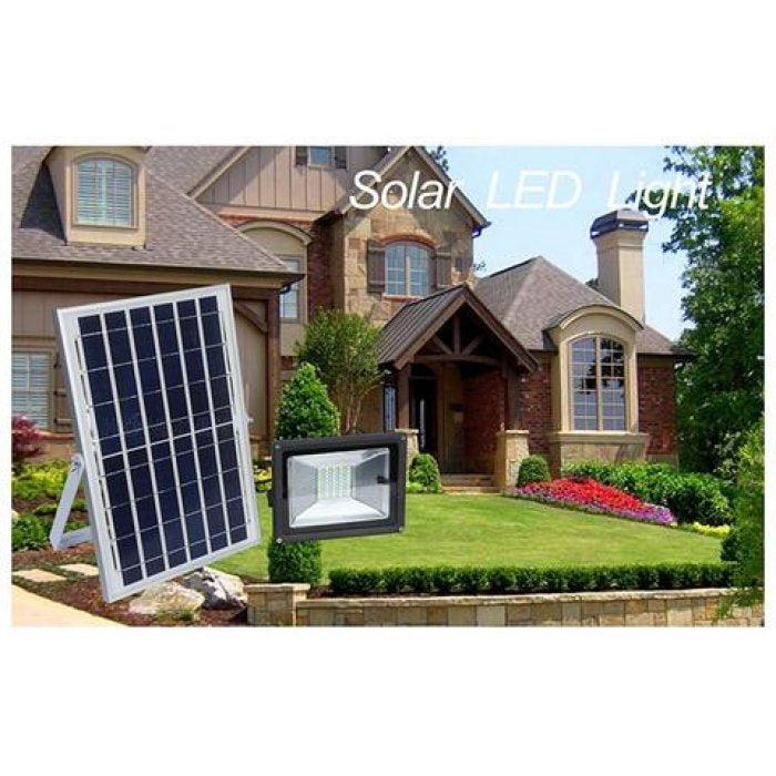 Proiector LED SMD 25 W cu panou solar IP65