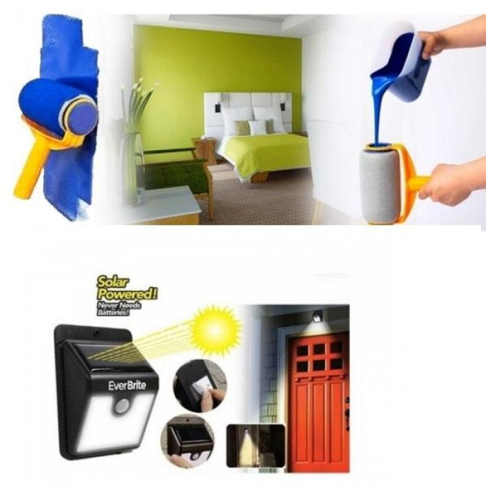 Trafalet cu accesorii incluse  Pintar Facil + Lampa  20 LED  Ever Brite cu senzor de miscare