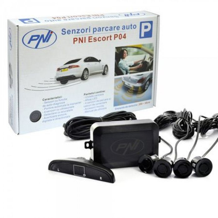 Senzori de parcare PNI Escort P04, cu 4 receptori