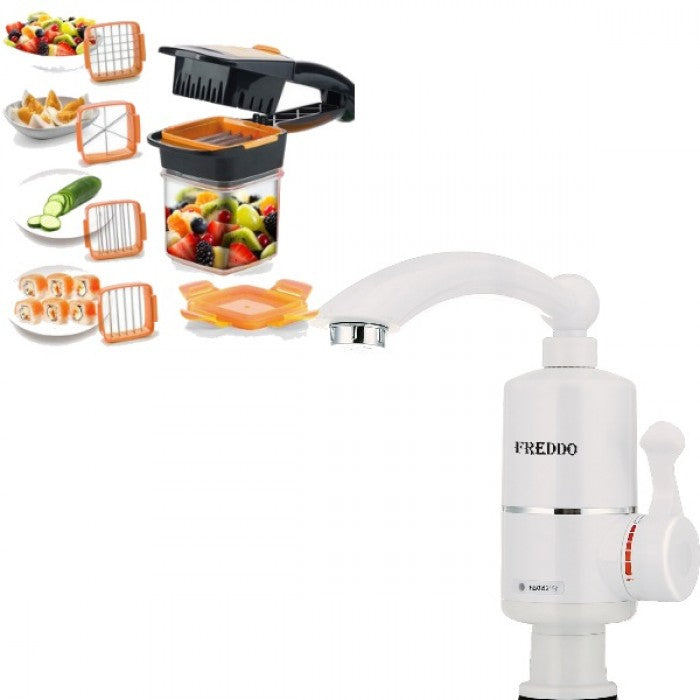 Robinet Electric: Apa calda de la robinet in doar 5 secunde + Cadou: Feliator Nicer Dicer Quick