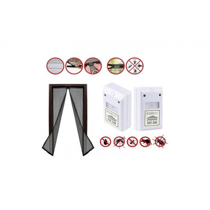 Aparat anti rozatoare + Perdea magnetica anti insecte