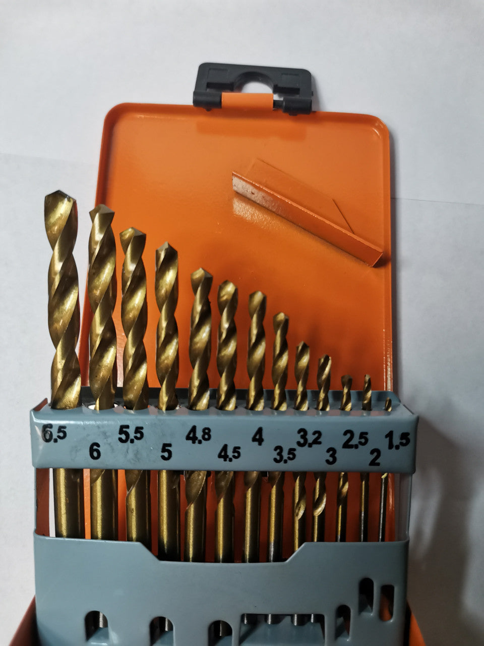 Set burghie spirale HSS Ø 1.5-6.5 mm  13 piese
