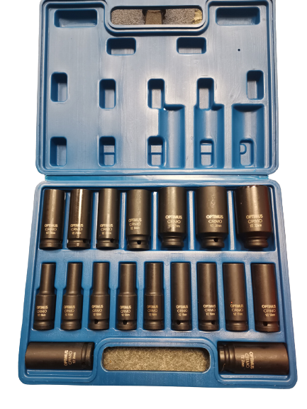 TRUSA PROFESIONALA TUBULARE DE IMPACT 19 PCS