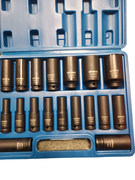 TRUSA PROFESIONALA TUBULARE DE IMPACT 19 PCS