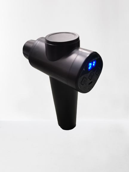 Aparat de masaj Fascial Gun , 4 capete interschimbabile, 20 trepte de viteza cu acumulator