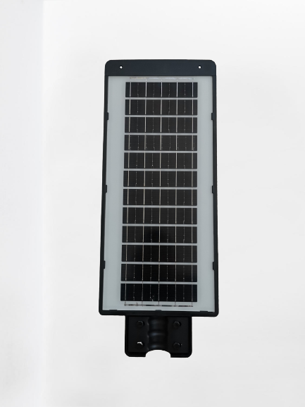 LAMPA STRADALA CU PANOU SOLAR SI SENZOR DE LUMINA LED 120 W