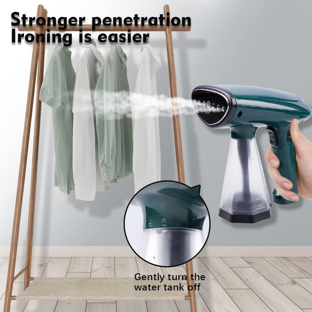 Aparat de aburi portabil pentru haine 1600W RAF-1277