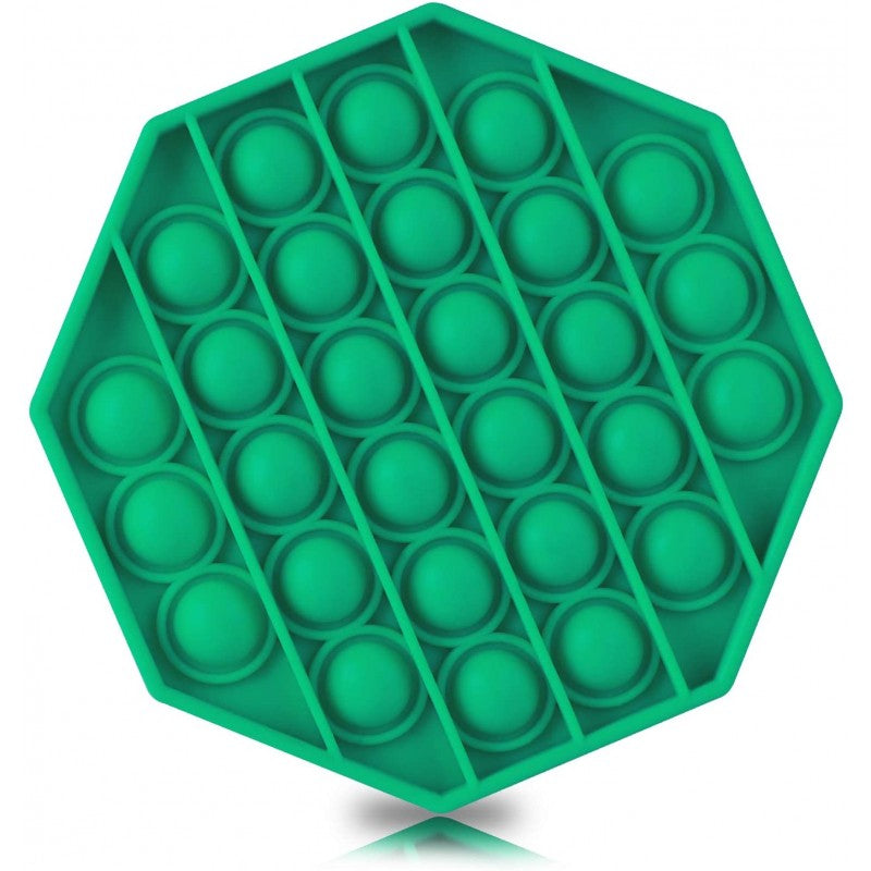 Jucarie Push Pop Bubble Fidget, Pop It HEXAGONAL + CADOU!! Jucarie Push Pop Bubble Fidget, Pop It ROTUND. 12.5 x 12.5 x 1.5cm