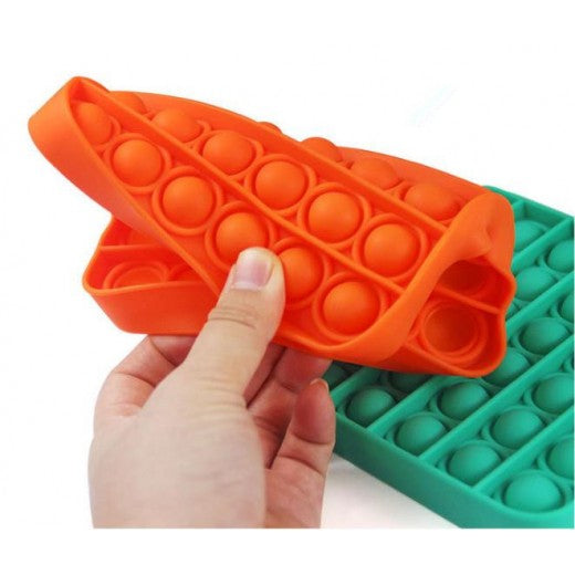 Jucarie Push Pop Bubble Fidget, Pop It PATRAT + CADOU!! Jucarie Push Pop Bubble Fidget, Pop It ROTUND. 12.5 x 12.5 x 1.5cm