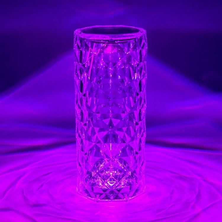 LAMPA DE MASA DECORATIVA CU LED "CRYSTAL" RGB