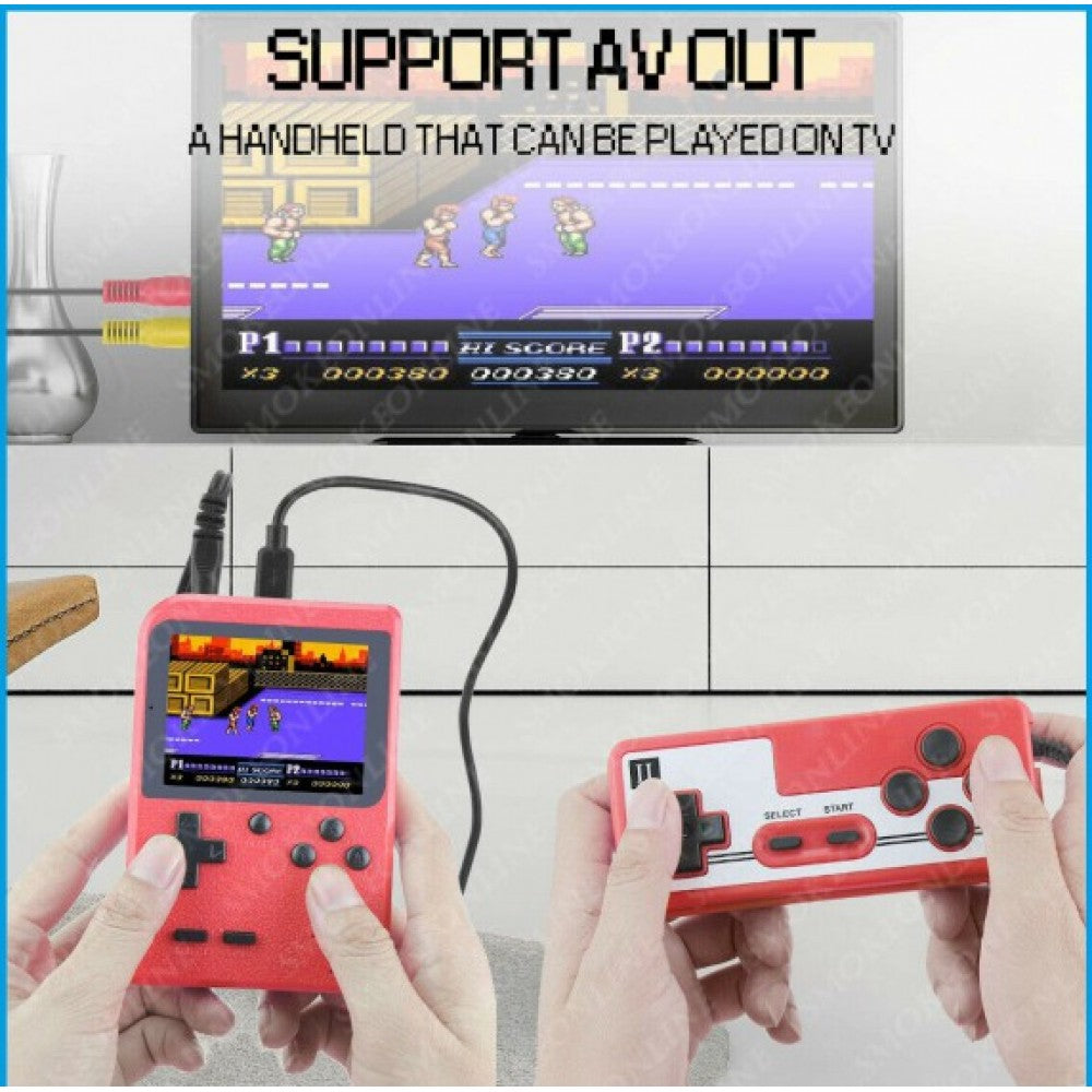 Mini Consola Portabila, 400 jocuri, 1 joystick si redare pe televizor