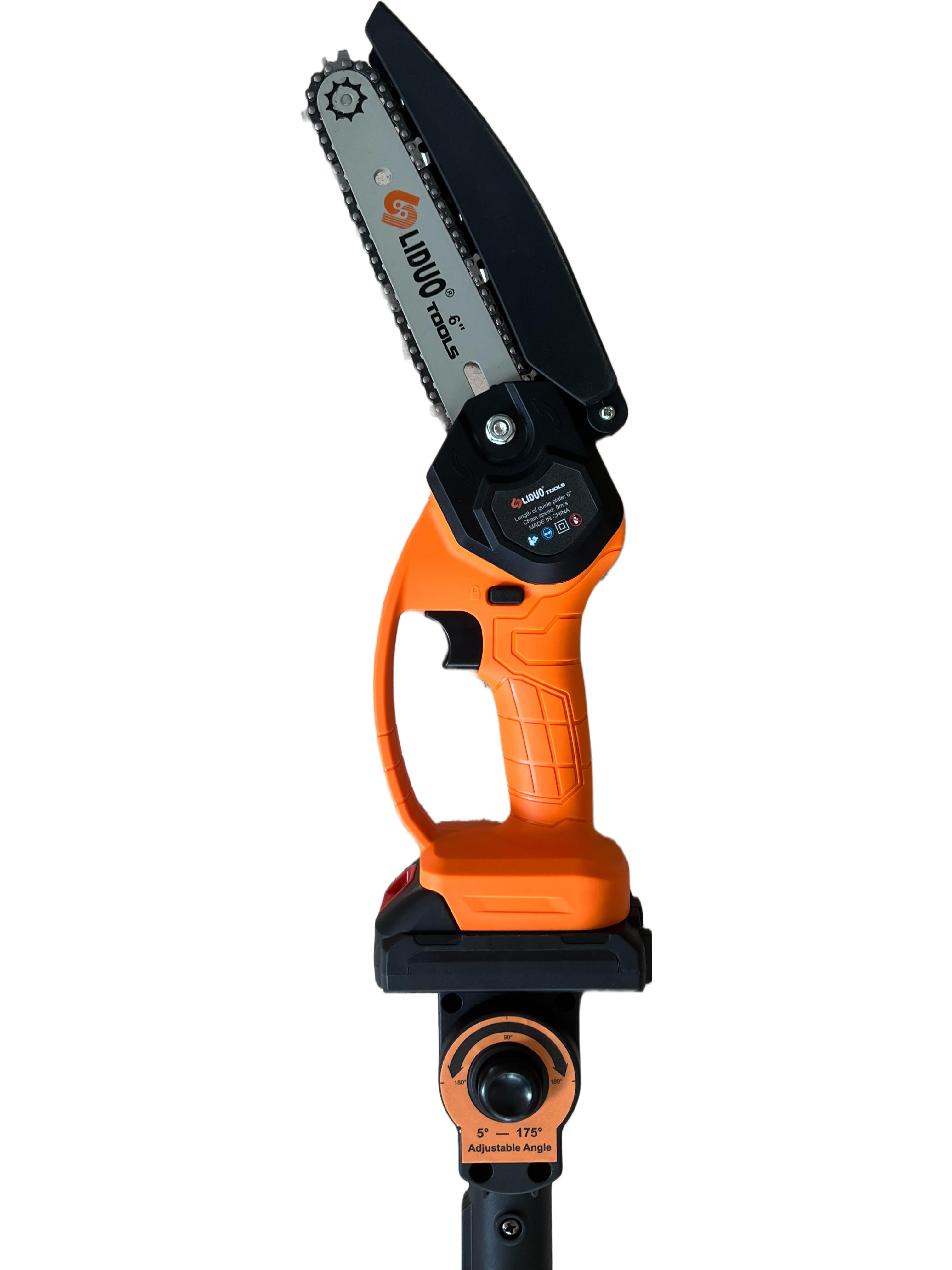 Set complet Foarfeca electrica + Mini fierastrau cu 2 acumulatori 48V, extensie telescopica 120-240cm