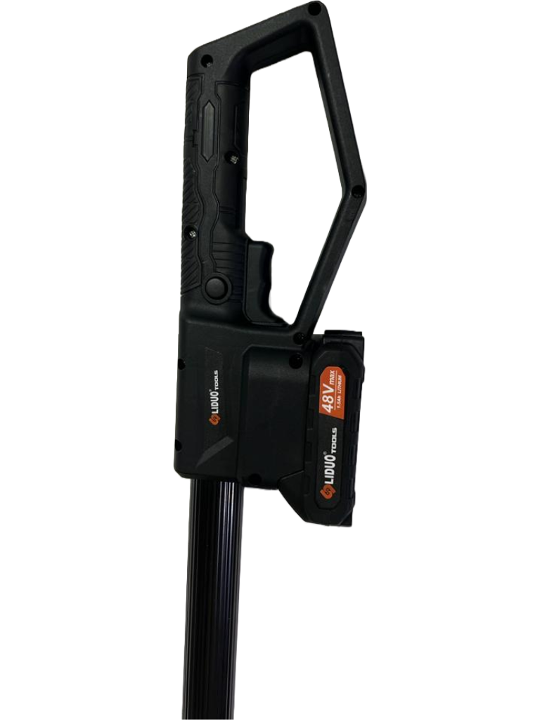 Set complet Foarfeca electrica + Mini fierastrau cu 2 acumulatori 48V, extensie telescopica 120-240cm