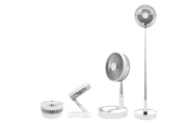 Ventilator portabil cu acumulator si brat telescopic