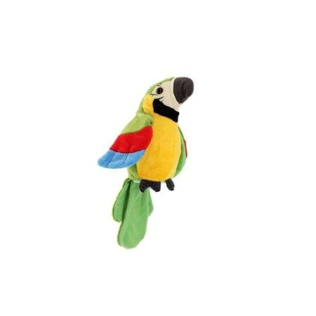 Papagal vorbitor din plus, 29 cm
