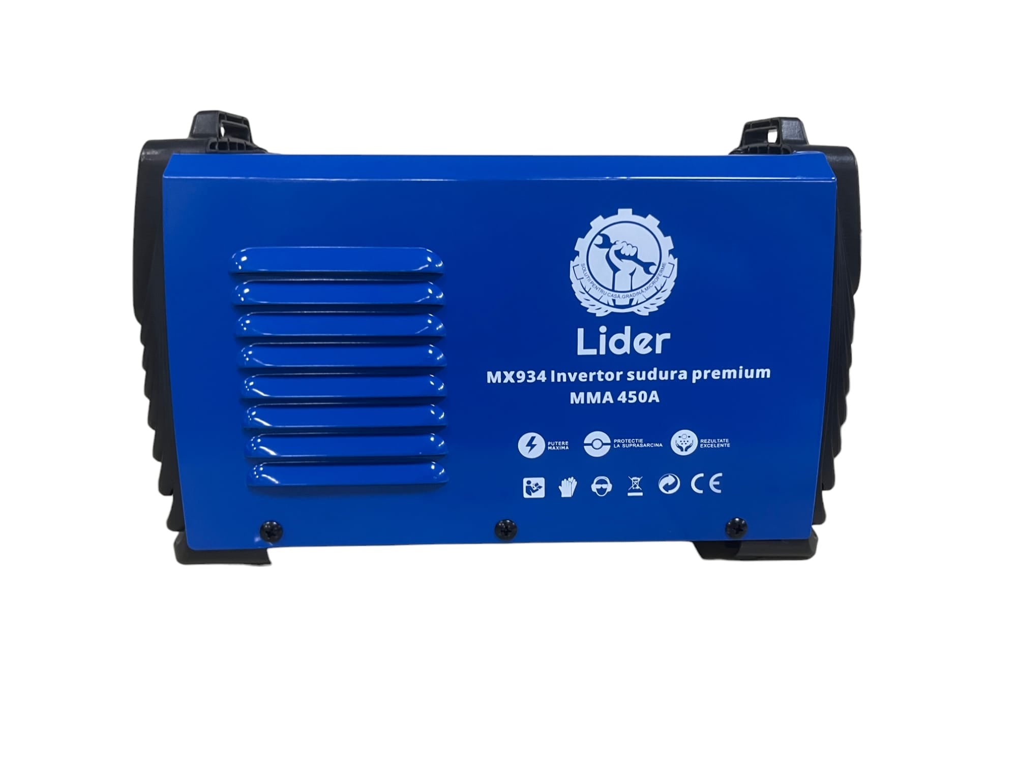 Aparat sudura LIDER PREMIUM MMA 450 A , afisaj electronic, cablu 12mm / 3m , valiza transport