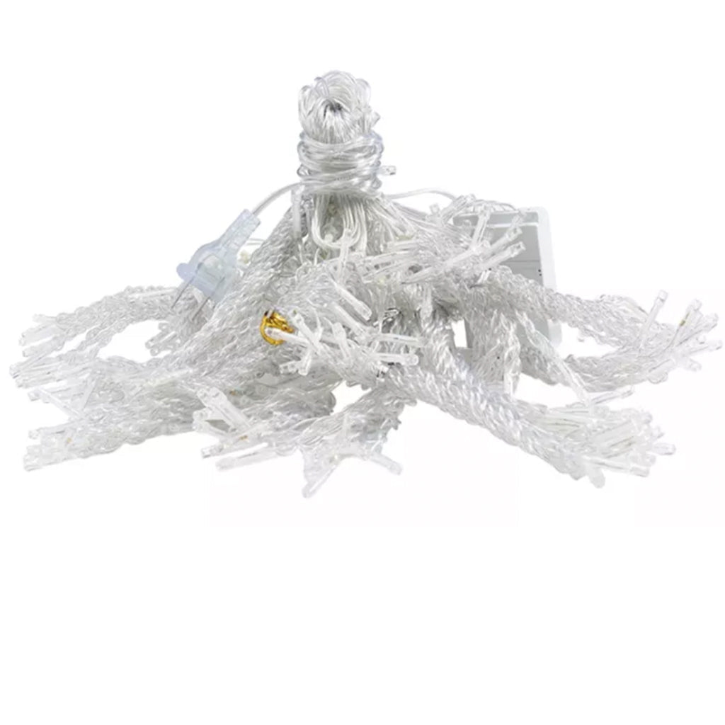 Perdea luminoasa 3 / 5 x 1M 120 / 240 leduri conectabila