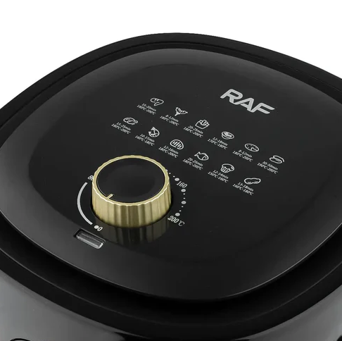Friteuza Fara Ulei 5332B – 1500W, Capacitate Mare 6L, Control Mecanic