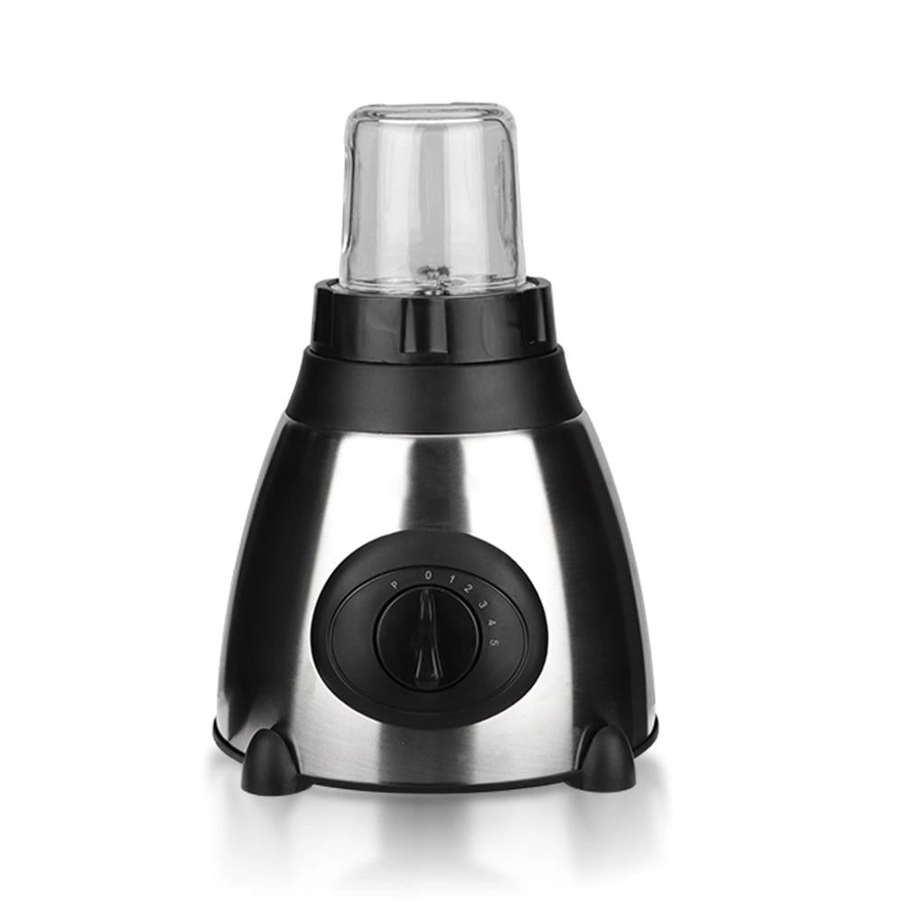Blender Electric 2 in 1 RAF-300 / RAF-367 cu Vas din Otel Inoxidabil / Sticla si Rasnita pentru Masala, Capacitate 1.5L, 1000W