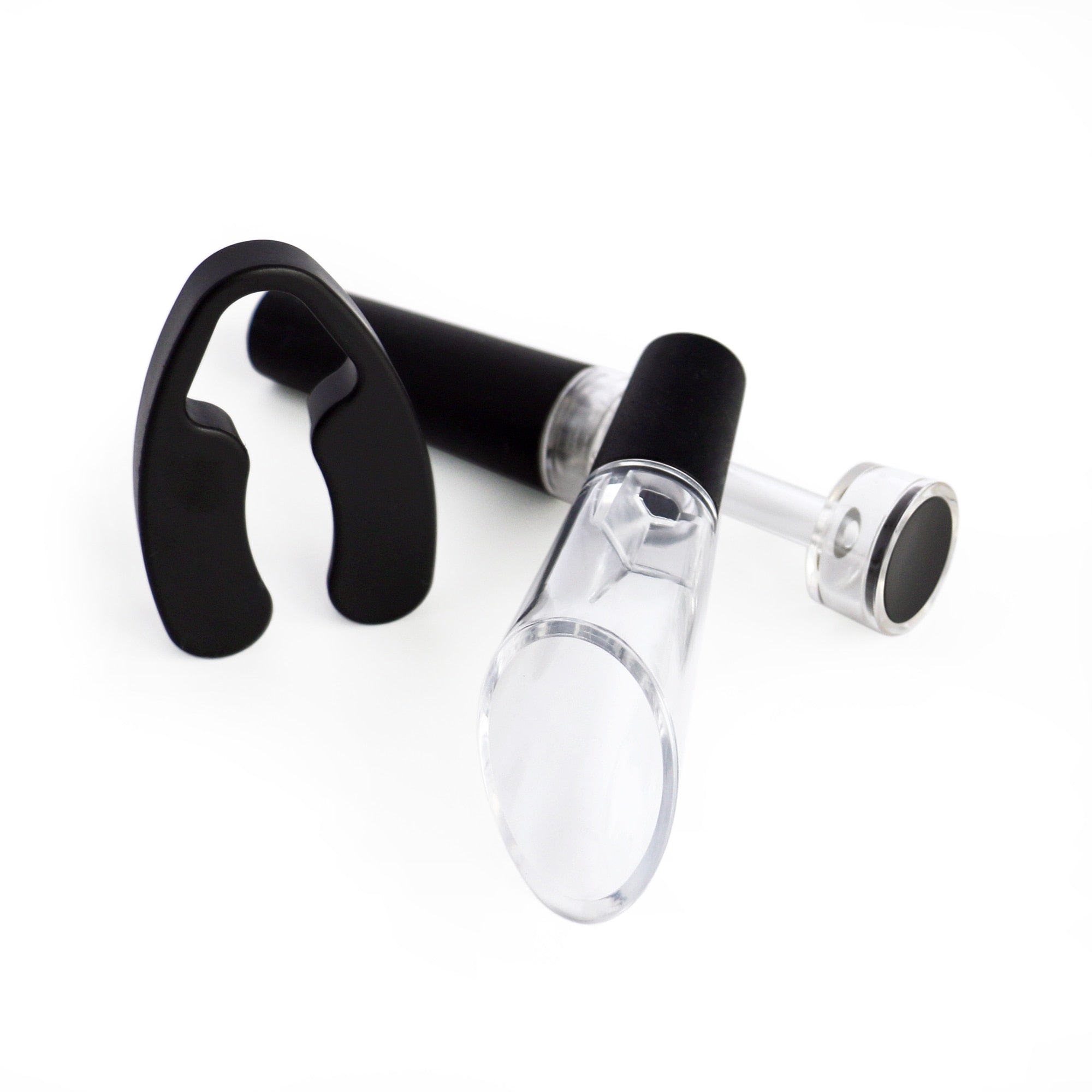 Tirbuson vin cu pompa de aer, accesoriu taiat folie, aerator, dop pompa vid