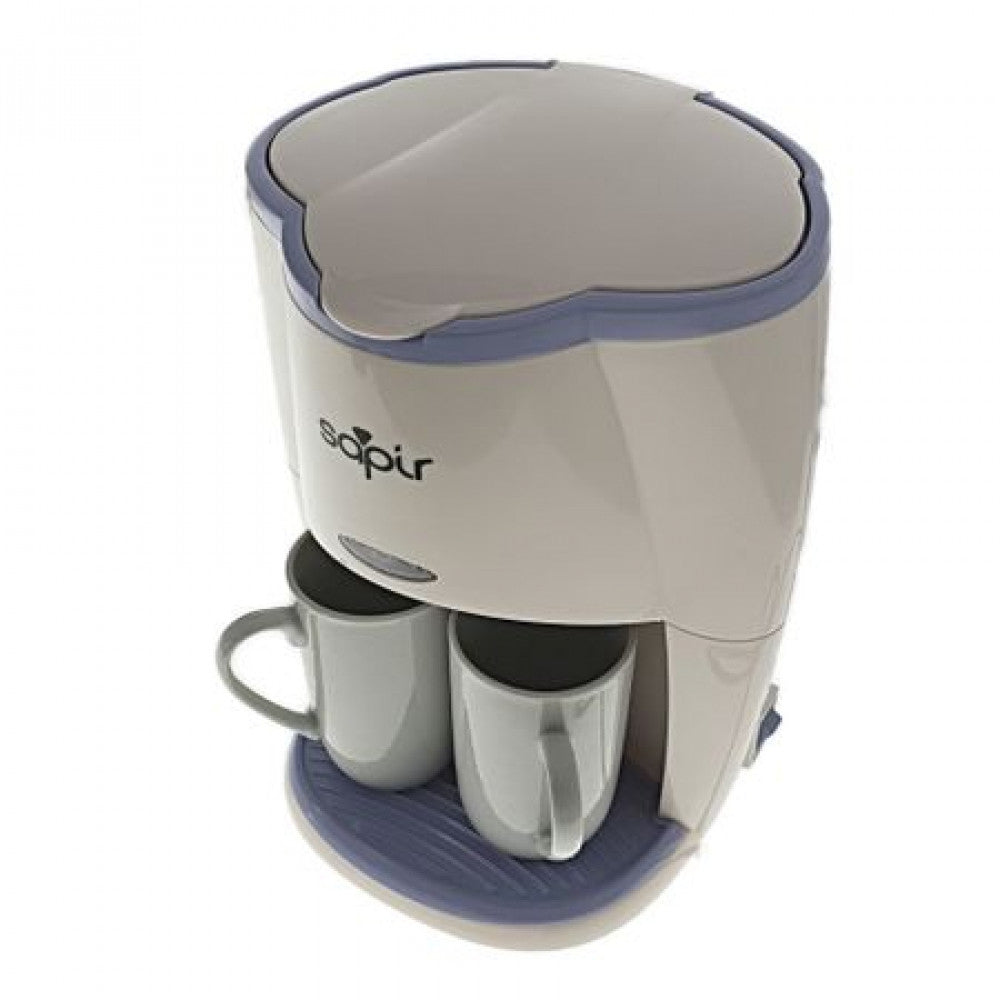 Cafetiera, 450 W, Sapir, +2 Cesti cadou