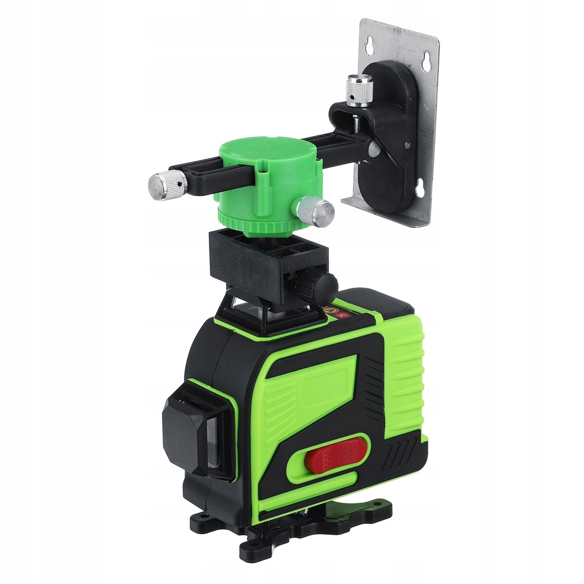 Kit nivela laser, Kraftroyal, Autonivelare, Telecomanda, Trepied, Linii verzi, 4 x 360°