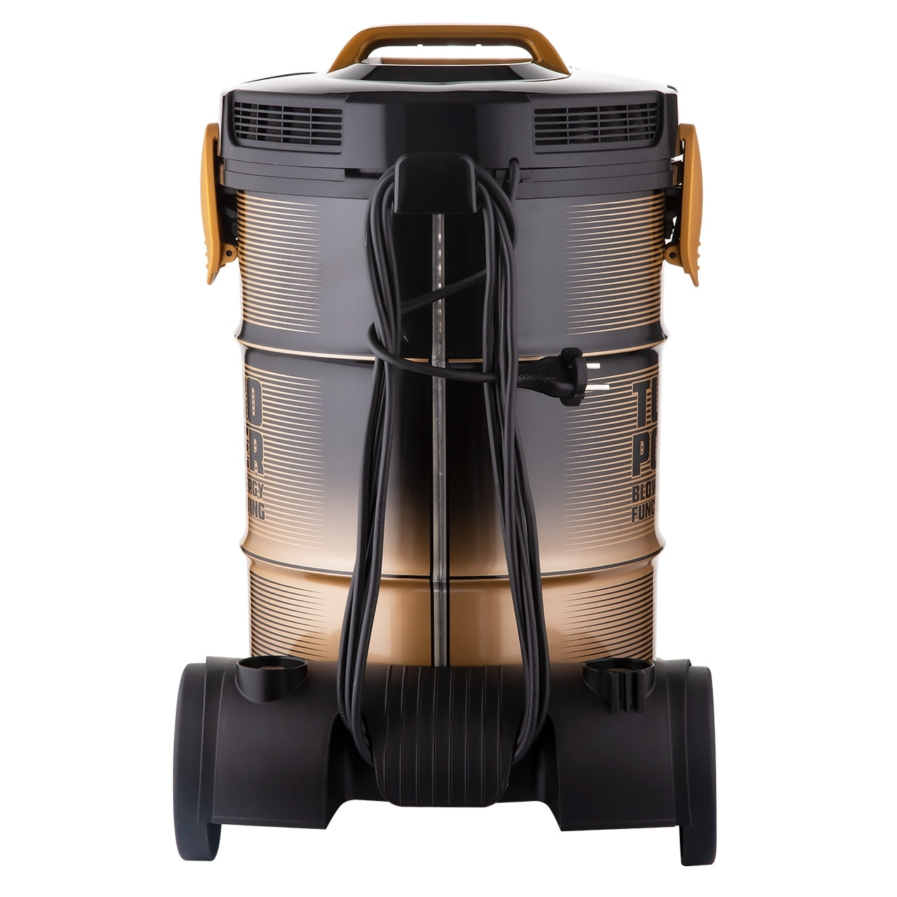 Aspirator Turbo Power Hausberg HB-2835, Putere 2000-2400W, Capacitate 21L, Nivel Zgomot 76dB, Filtru Lavabil, Carcasa Metalica