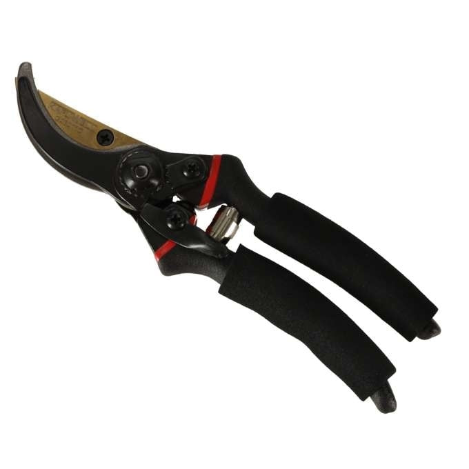 Foarfeca de gradina, otel SK5, 22 cm, pentru arbusti, trandafiri, copaci, manere ergonomice antiaderente