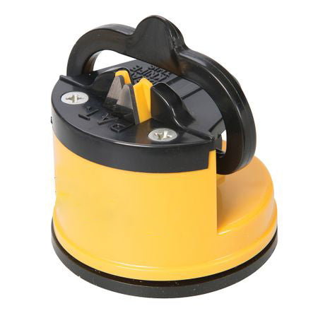 Aparat pentru ascutirea cutitelor cu fixare inteligenta