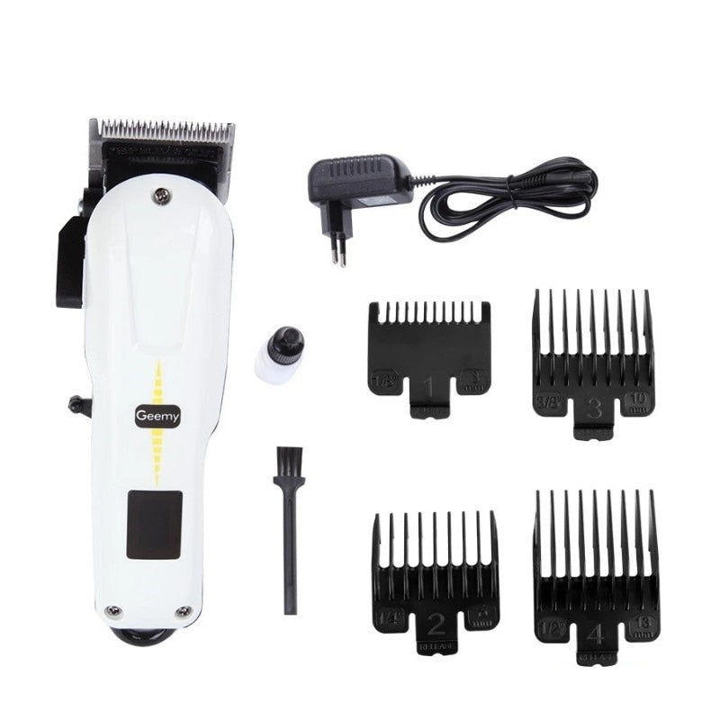 Masina de tuns profesionala, pentru barbati, fara fir, GEEMY, GM-6715