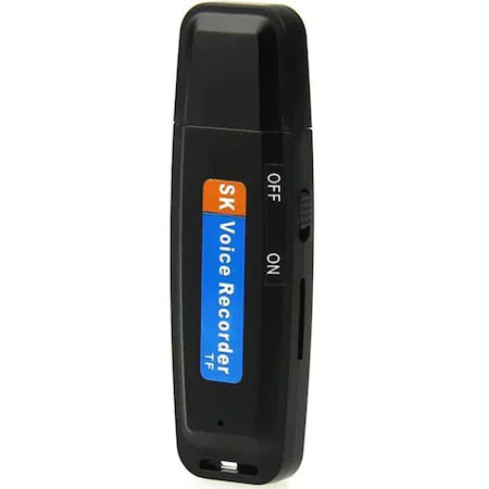 Reportofon Spion tip Stick USB, functie de citire Carduri