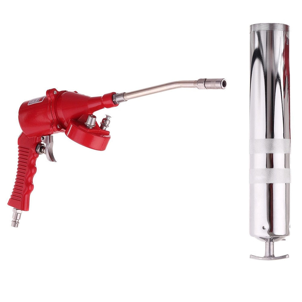 Pistol de gresare pentru cartuse pneumatice