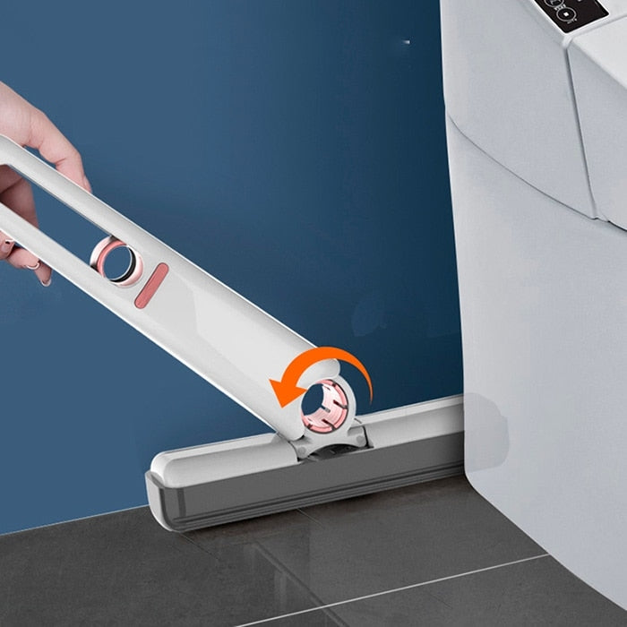 Mini Mop Portabil Pentru Diferite Suprafete Si Geamuri, Sistem Autostoarcere