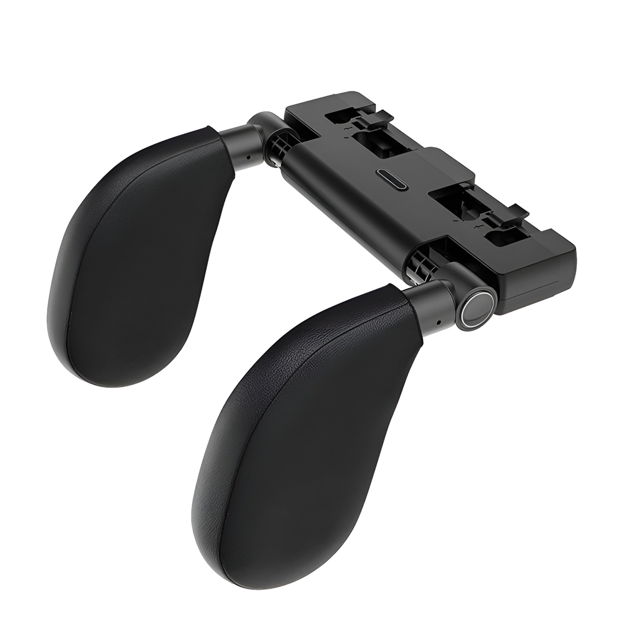 Tetiera auto, tip ergonomic pentru cap si gat cu suport de agatat, reglabila
