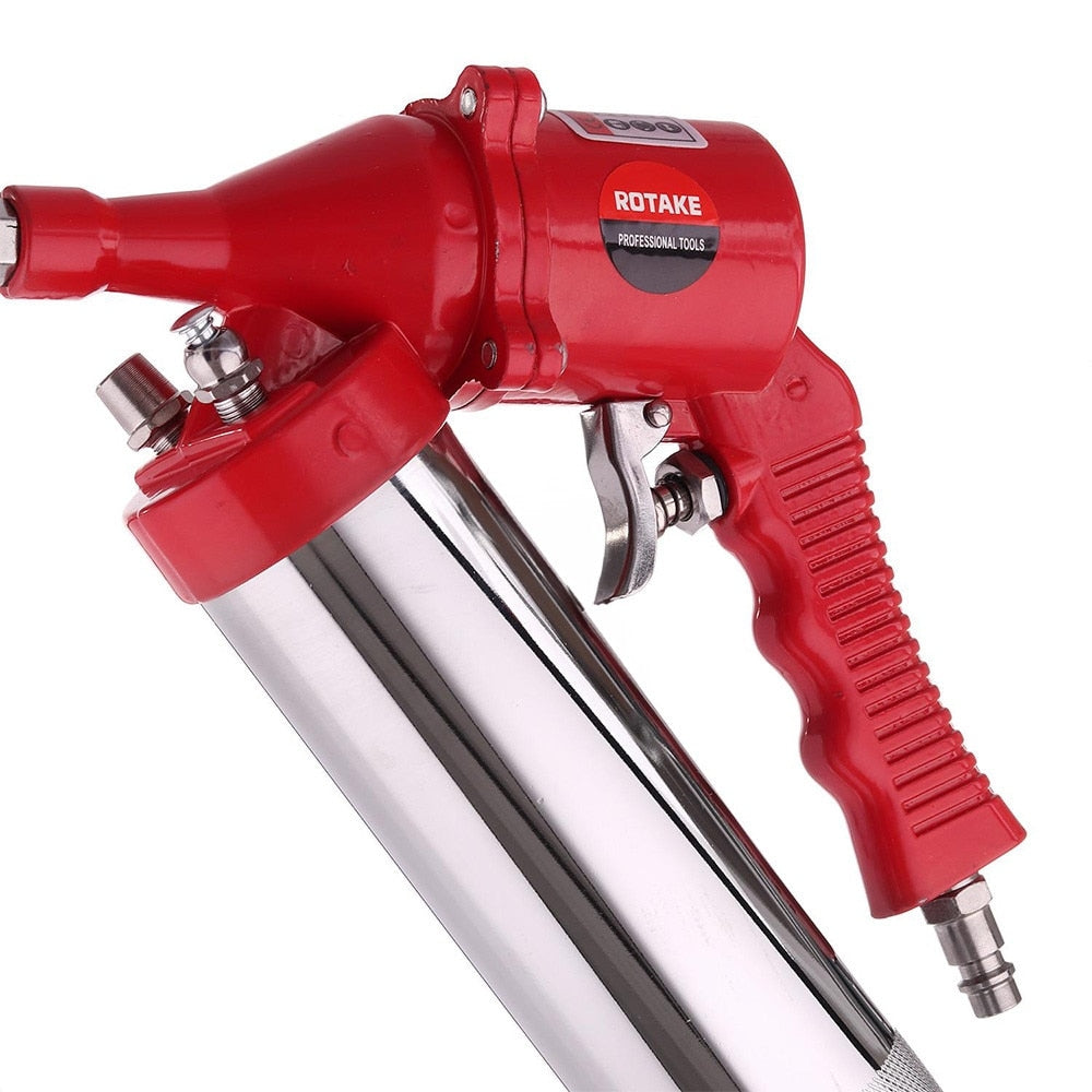 Pistol de gresare pentru cartuse pneumatice