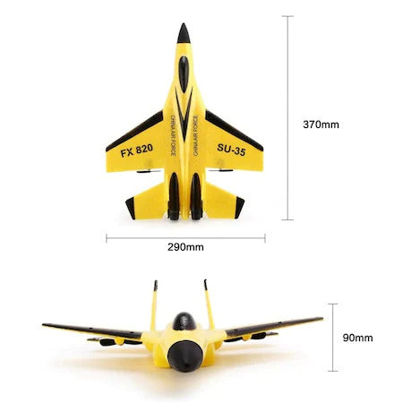 Avion acrobatic cu telecomanda, 2.4 G, ZY-320