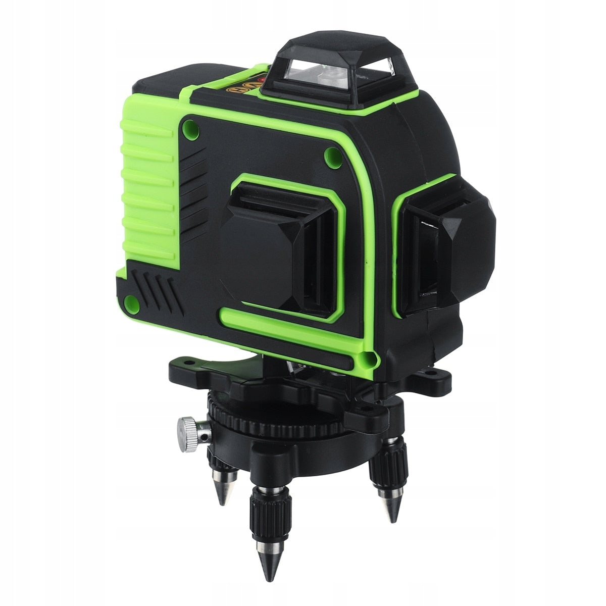 Kit nivela laser, Kraftroyal, Autonivelare, Telecomanda, Trepied, Linii verzi, 4 x 360°