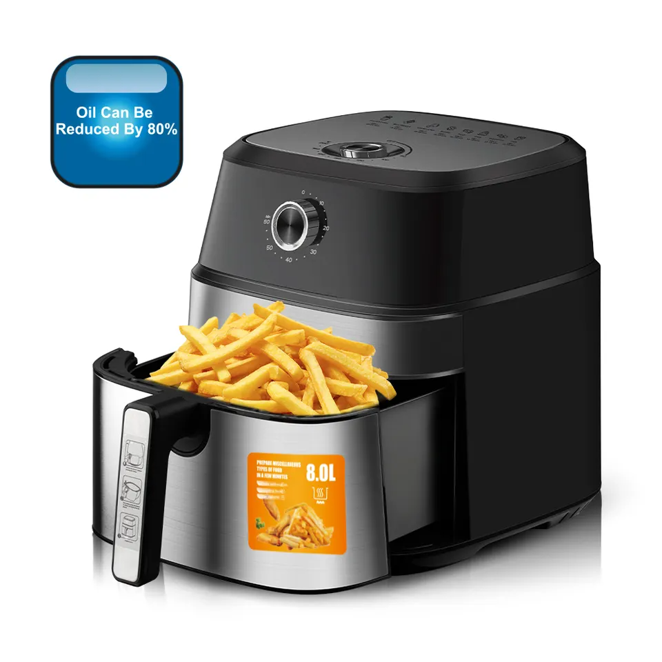 Friteuză cu aer cald 1600W RAF-5319 8L