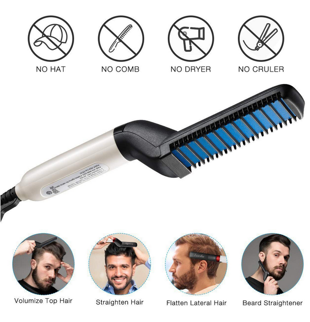 Pachet Promotional !!! Cap de duș cu doua fete + Perie electrica multifunctionala de indreptat parul și barba Cadou !!! Epilator 5 in 1 Original