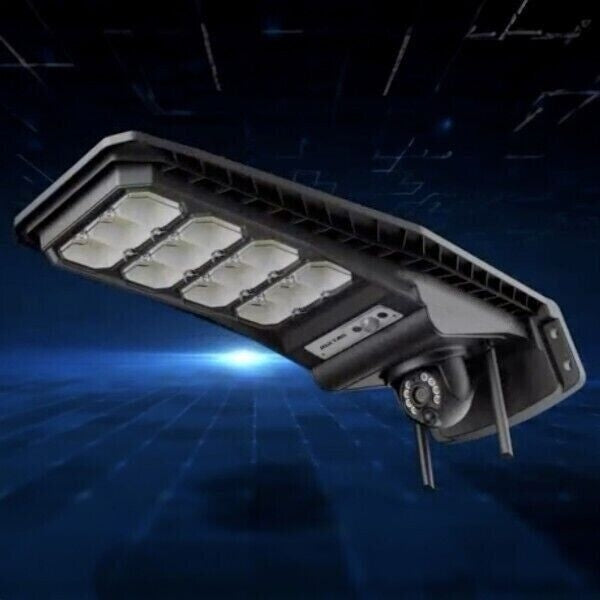 Lampa stradala 400W cu camera de supraveghere incorporata si telecomanda